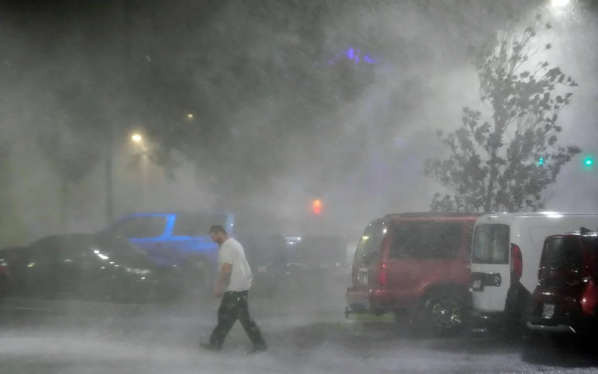 Hurricane Milton sent strong winds surging through Florida.