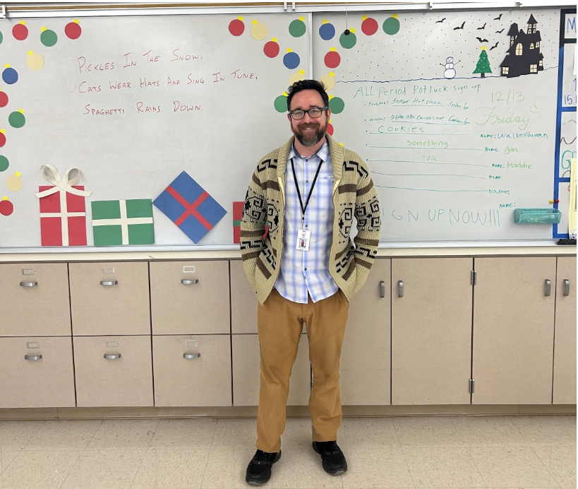 Mr. Hannum Brings his Boundless Optimism to SMHS