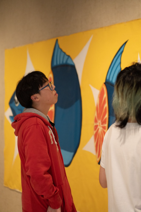 AP Art Reception Highlights Student Collaboration and Imagination